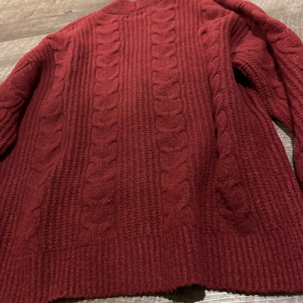 Universal Thread Burgundy Button Down Cardigan Sw… - image 5
